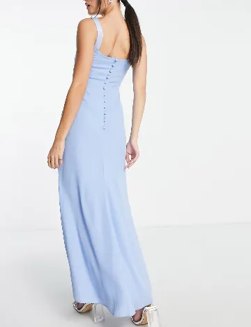 Rochie lunga ASOS, albastru Albastru