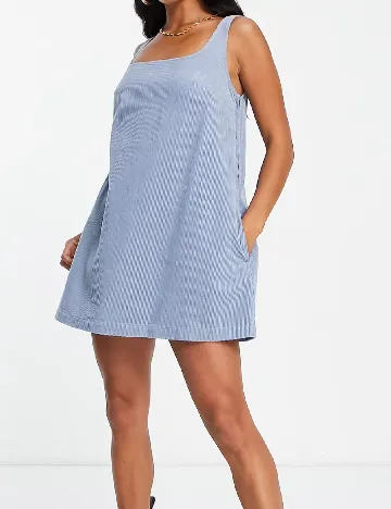 Rochie scurta ASOS, albastru Albastru