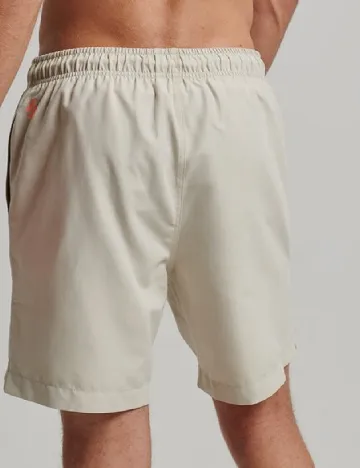 Short de baie Super Dry, bej Crem