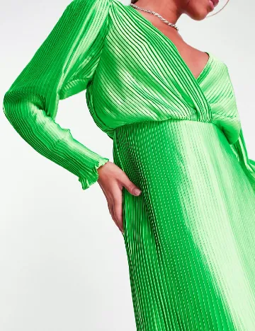 Rochie lunga ASOS, verde Verde