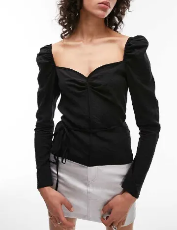 Bluza Top Shop, negru Negru