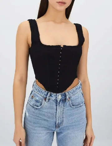 Top Stradivarius, negru