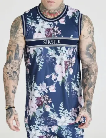 Maiou SikSilk, floral print Floral print