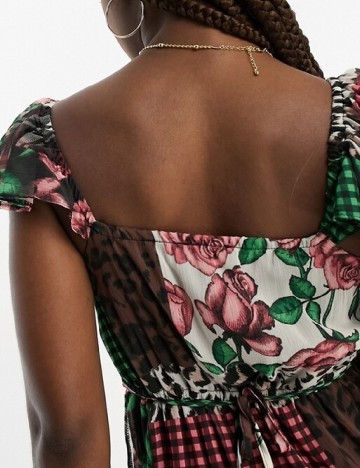 Rochie scurta Miss Selfridge, mix culori