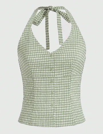 Bluza Romwe, verde