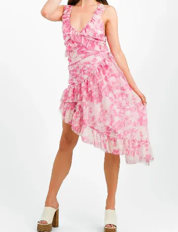 Rochie medie ASOS, roz Roz