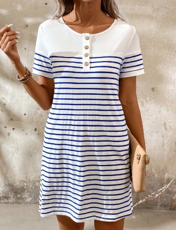 Rochie scurta SHEIN, alb