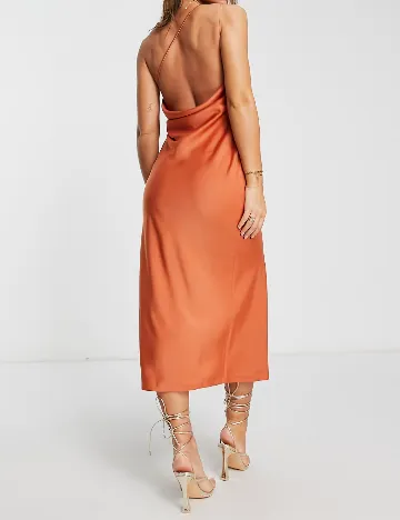 Rochie medie ASOS, maro Maro