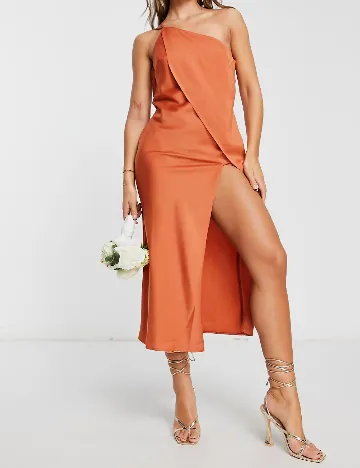 Rochie medie ASOS, maro Maro
