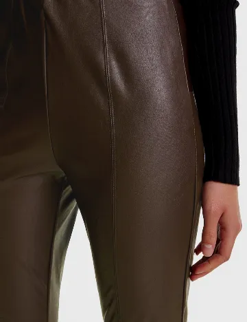 Pantaloni Edited, maro Maro