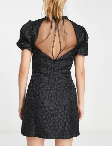 Rochie scurta Miss Selfridge, negru Negru