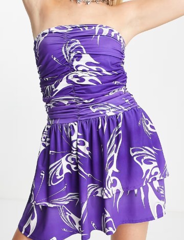 Rochie scurta COLLUSION, mov
