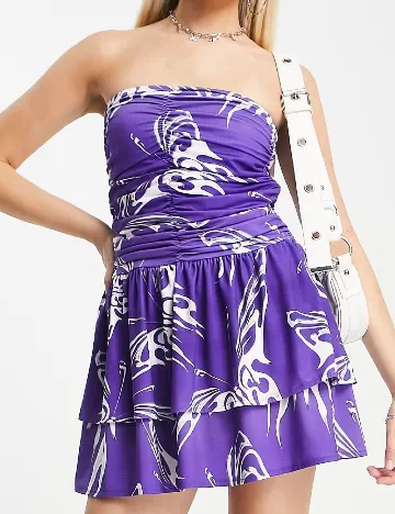 Rochie scurta COLLUSION, mov