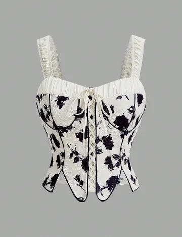 Top SHEIN, crem