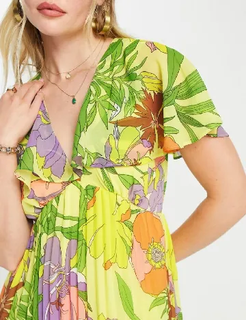 Rochie lunga ASOS, mix culori
