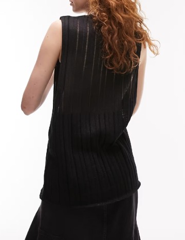 Maiou Top Shop, negru
