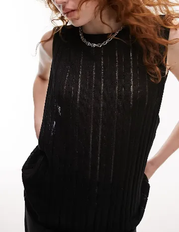 Maiou Top Shop, negru