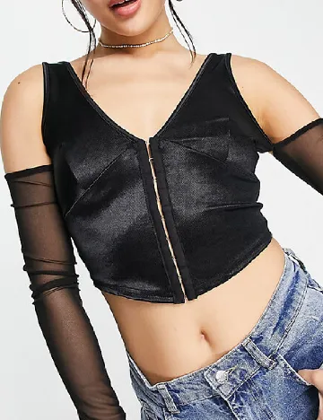 Top AsYou, negru Negru