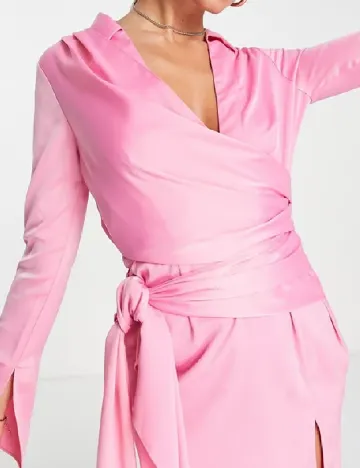 Rochie medie ASOS, roz