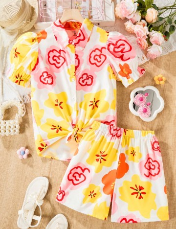 Compleu Shein Kids, mix culori