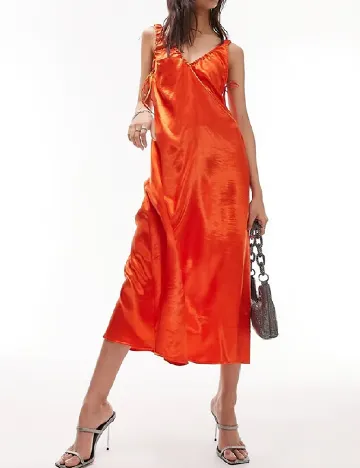 Rochie medie Top Shop, portocaliu Portocaliu