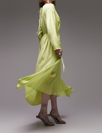 Rochie lunga Top Shop, verde