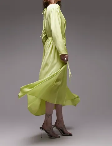 Rochie lunga Top Shop, verde