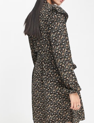 Rochie scurta Jacqueline de Yong, floral print