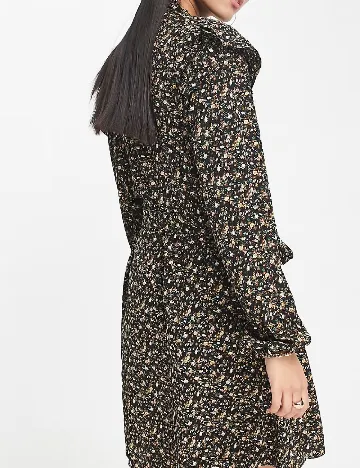 Rochie scurta Jacqueline de Yong, floral print Floral print
