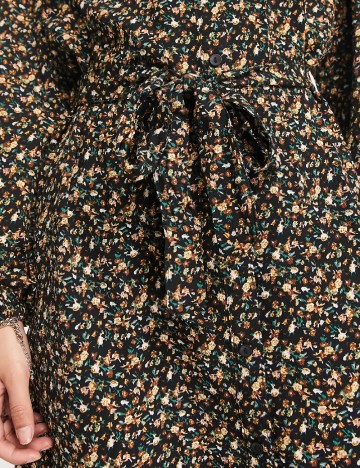 Rochie scurta Jacqueline de Yong, floral print