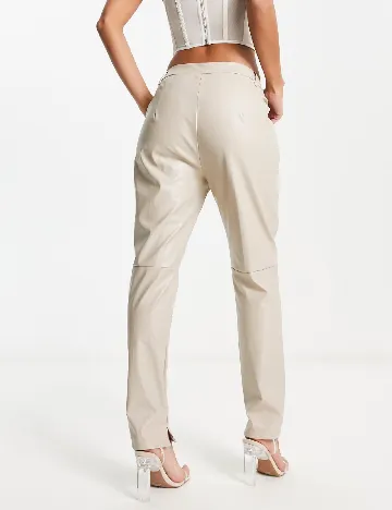Pantaloni I SAW IT FIRST, bej