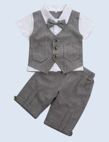 Costum Shein Kids, gri