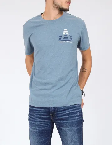 Tricou Aeropostale, albastru Albastru