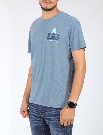 Tricou Aeropostale, albastru Albastru