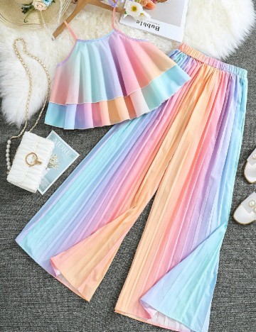 Compleu Shein Kids, mix culori