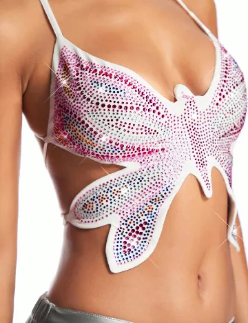 Top SHEIN, alb