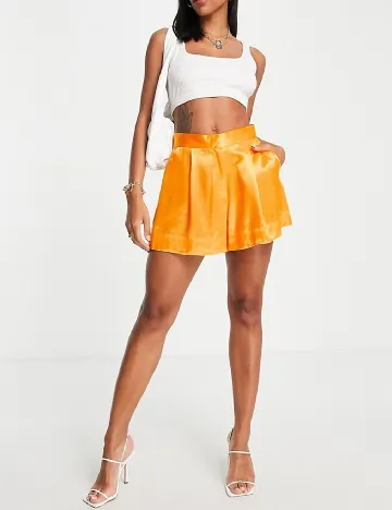 Pantaloni scurti ASOS, portocaliu