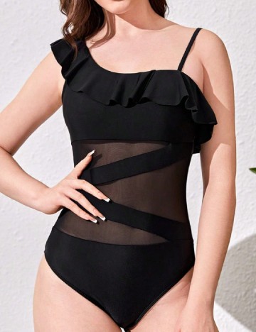 Costum de baie Shein Kids, negru