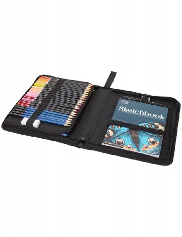 Set de desenat Creative Artist, negru Negru