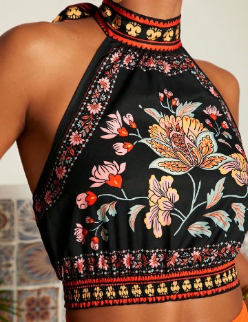 Top SHEIN, negru