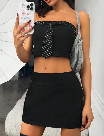 Compleu SHEIN, negru Negru