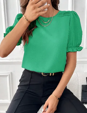 Bluza SHEIN, verde Verde