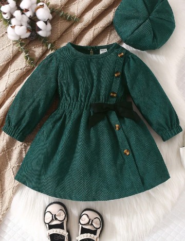 Rochie Shein Kids, verde