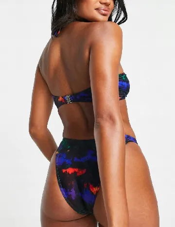 Costum de baie South Beach, mix culori