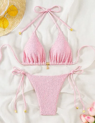 Costum de baie SHEIN, roz Roz