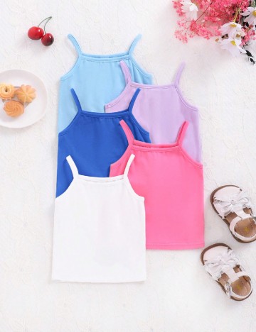 Set Maiouri 5 bucati Shein Kids, mix culori