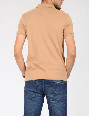 Tricou Tommy Hilfiger, maro Maro