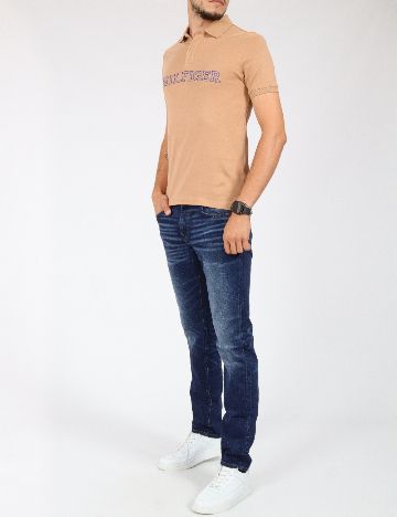 Tricou Tommy Hilfiger, maro