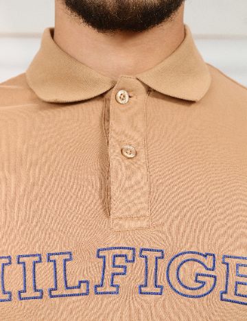 Tricou Tommy Hilfiger, maro
