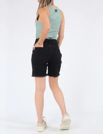 Pantaloni scurti SHEIN, negru